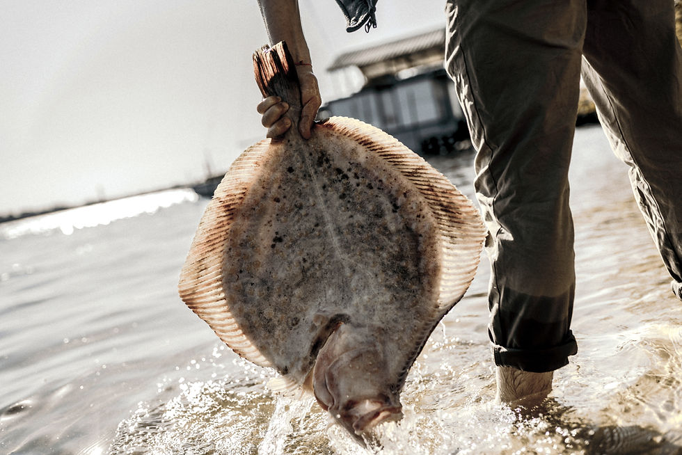 Man Holding Fish