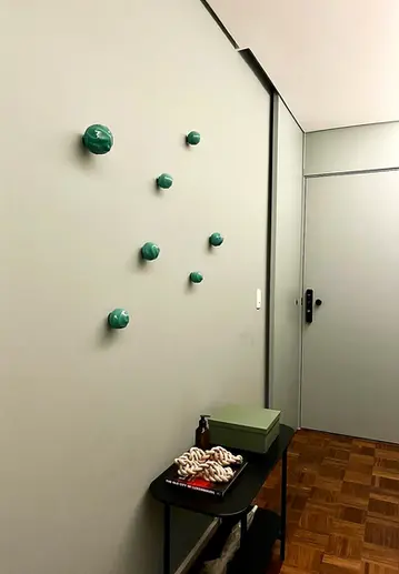 Cabideiros Açucarados, 13 cores, 3 tamanhos, cor verde oliva, design brasileiro, 80e8