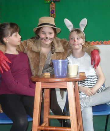 The Robber play Hare Rabbit and Squirrel April 2016.jpg