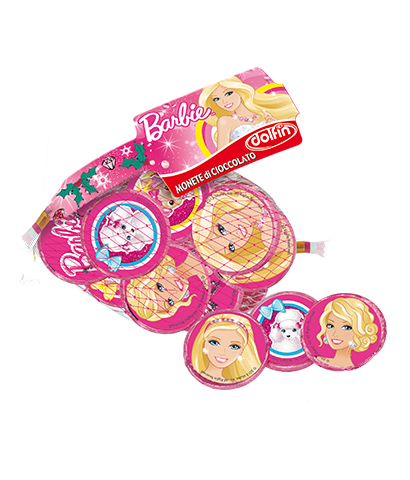 Barbie Chocolate Coins Net 