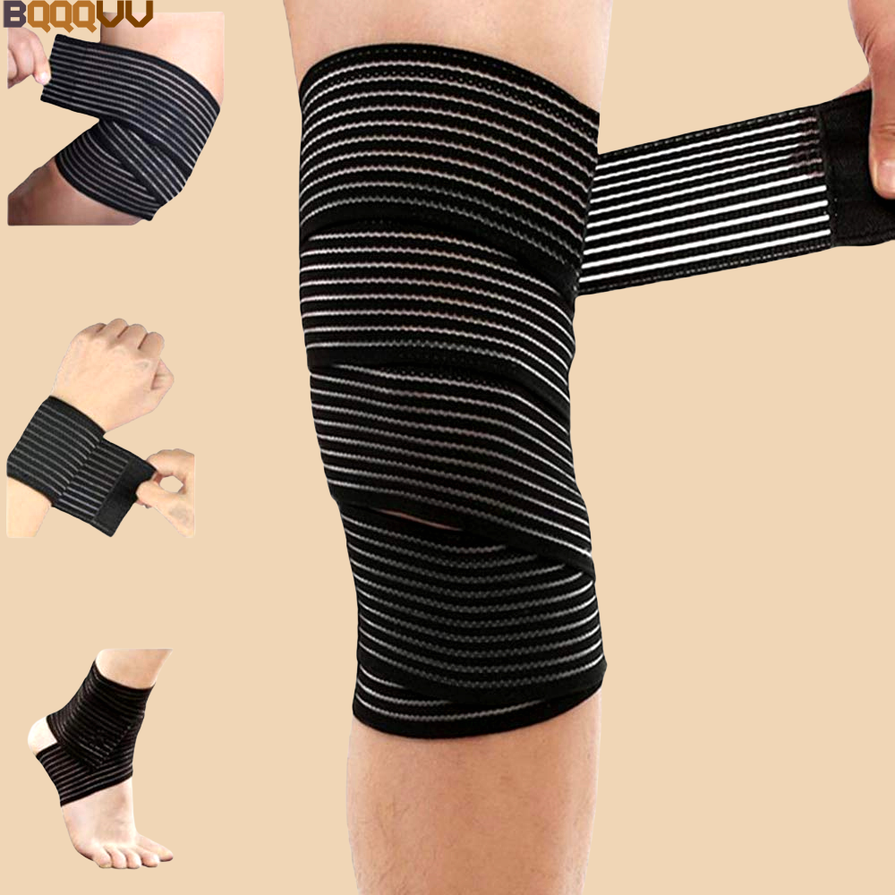 Full-Length 40-300cm Knee Elbow Support Wrap | Adjustable Strap for Sports, Gym 