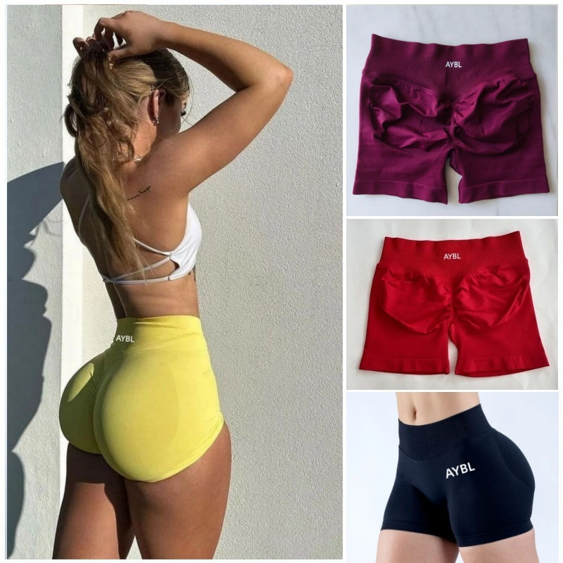 Fashion Shorts Low Waist Seamless Yoga Shorts Scrunch Bum Gym Shorts Women Worko