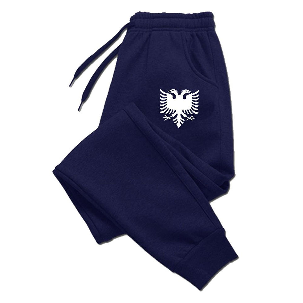 Thumbnail: Fitness jogging pants - Comfortable printed sports pants suitable for both men a