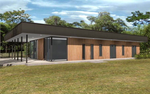 Animierte Hausansicht