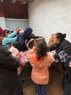 Spende für arme Familien in Paraguay