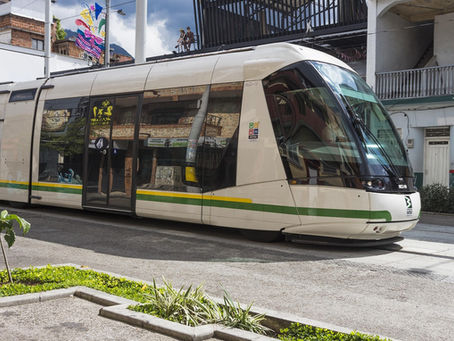 Moderne Straßenbahn