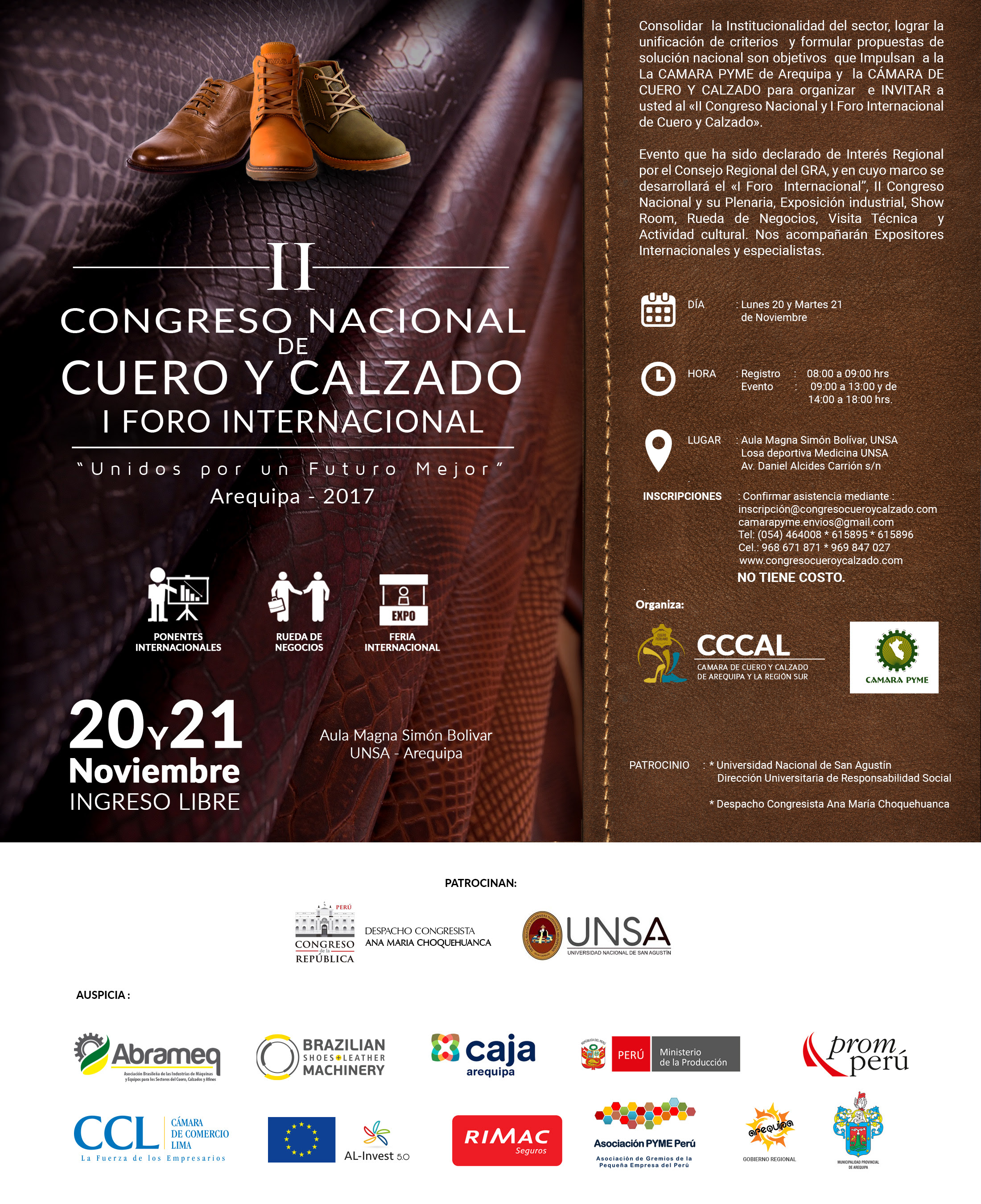 II Congreso Nacional y I Foro Intern