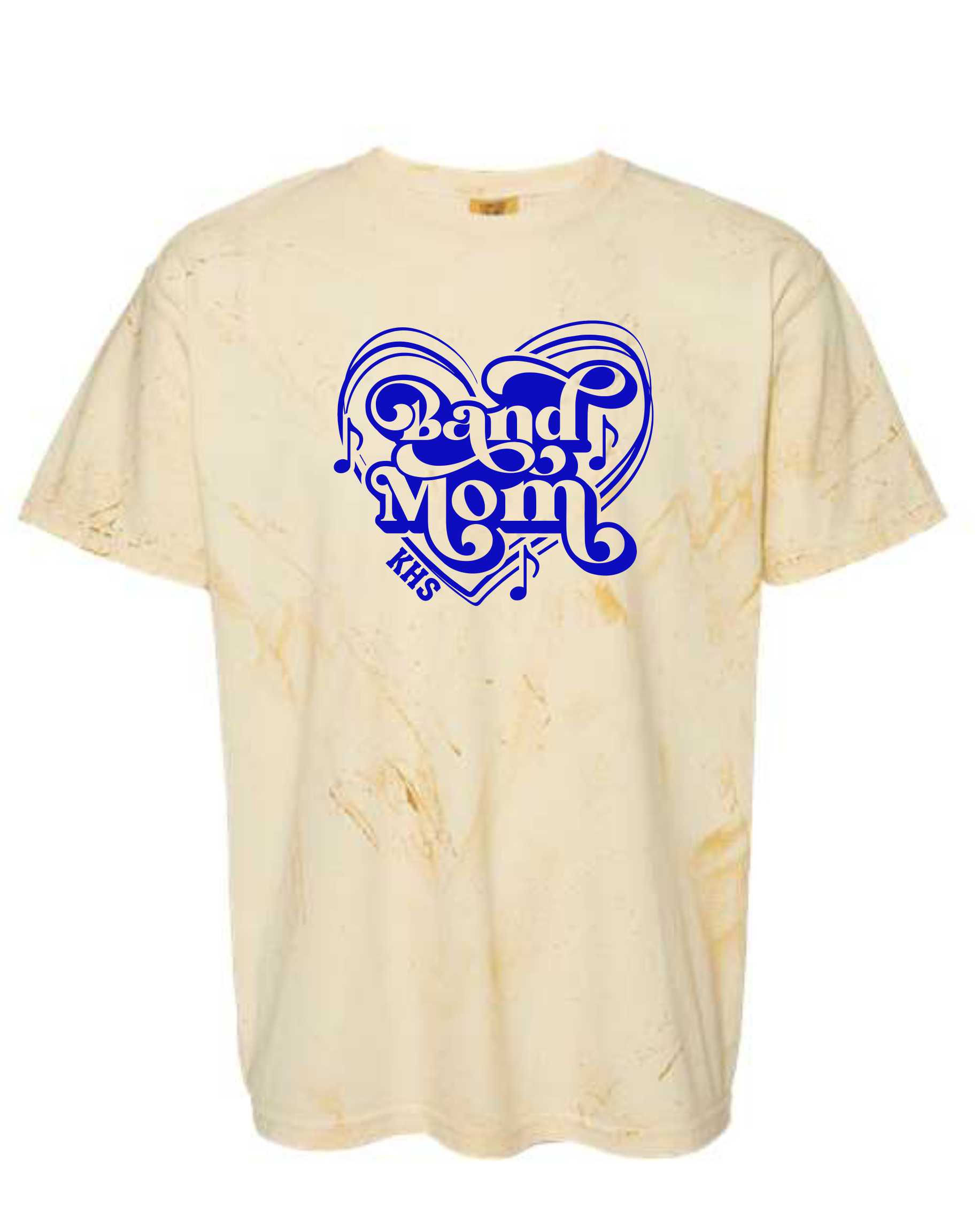 Band Mom Colorblast Tshirt