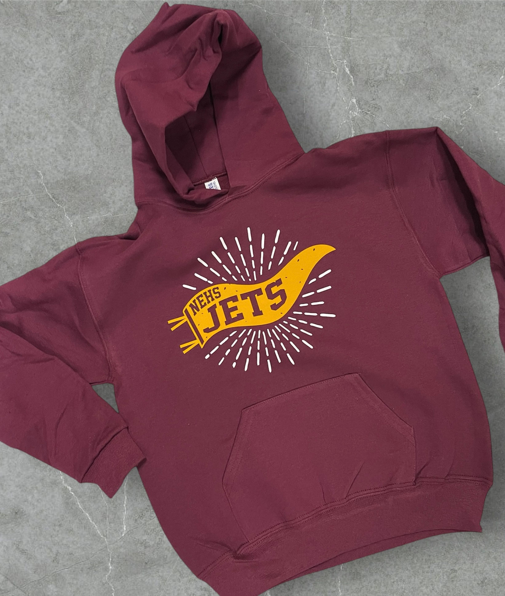 Northeastern pennant sweatshirt