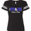 Thumbnail: Pride dance team ladies football tee
