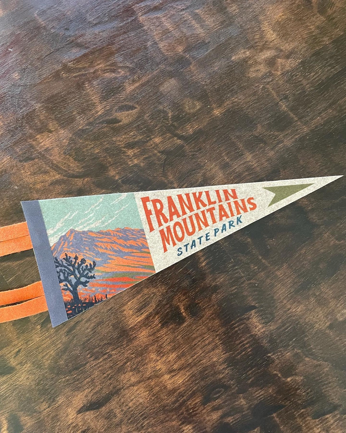 Franklin Mountains State Park Pennant 