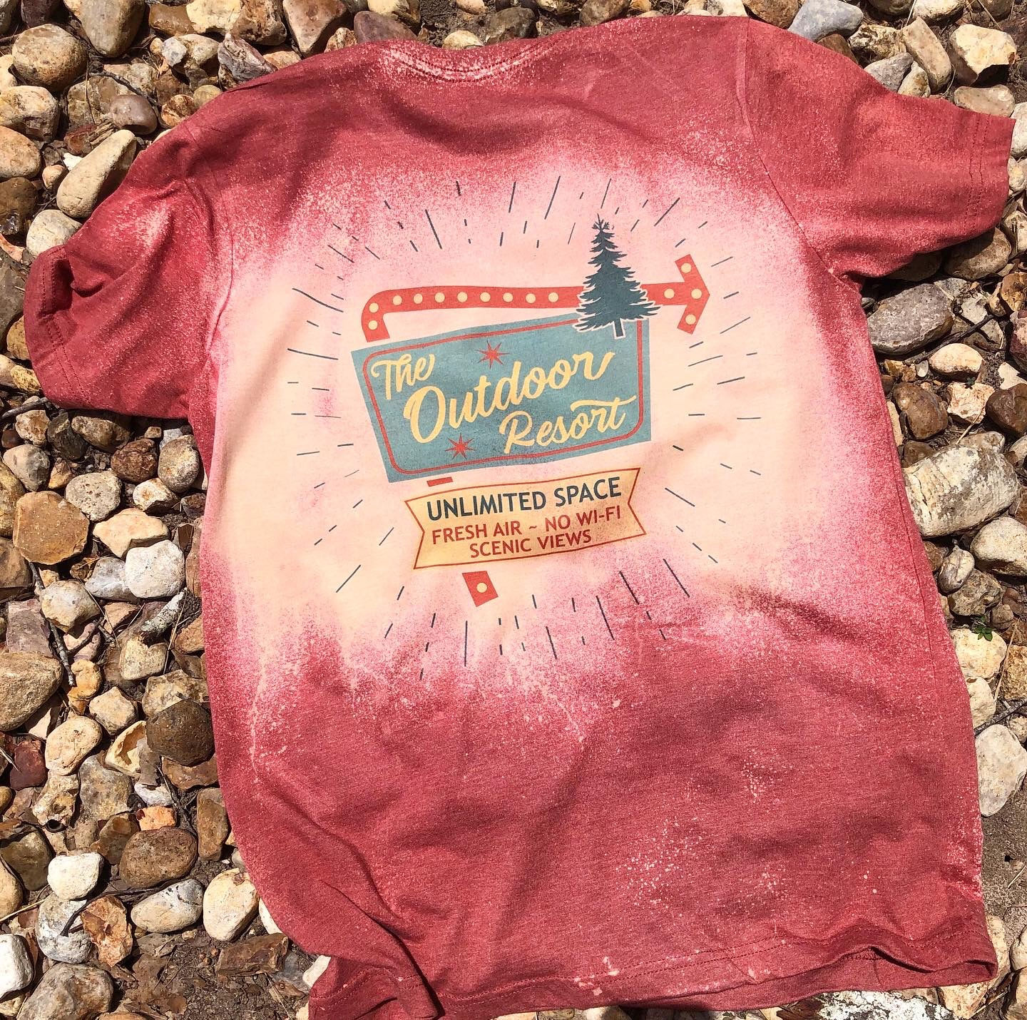 The outdoor resort t shirt