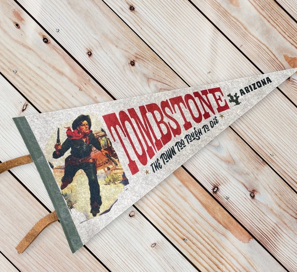 Tombstone pennant 