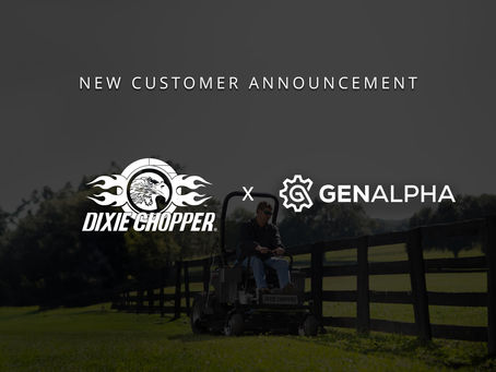 Dixie Chopper Has Implemented GenAlpha’s Equip360 Digital Platform