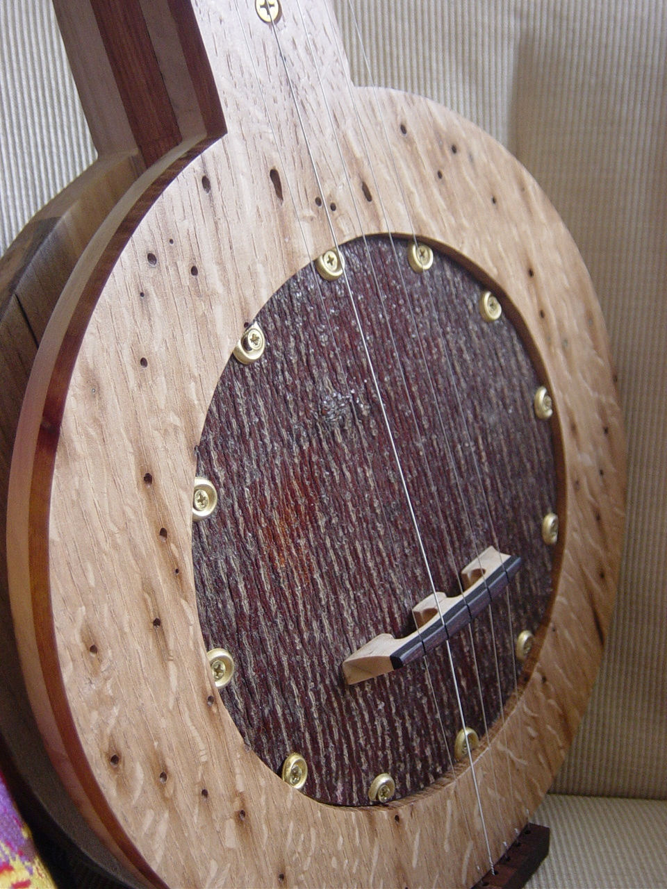 Poplar Bark Banjo pot