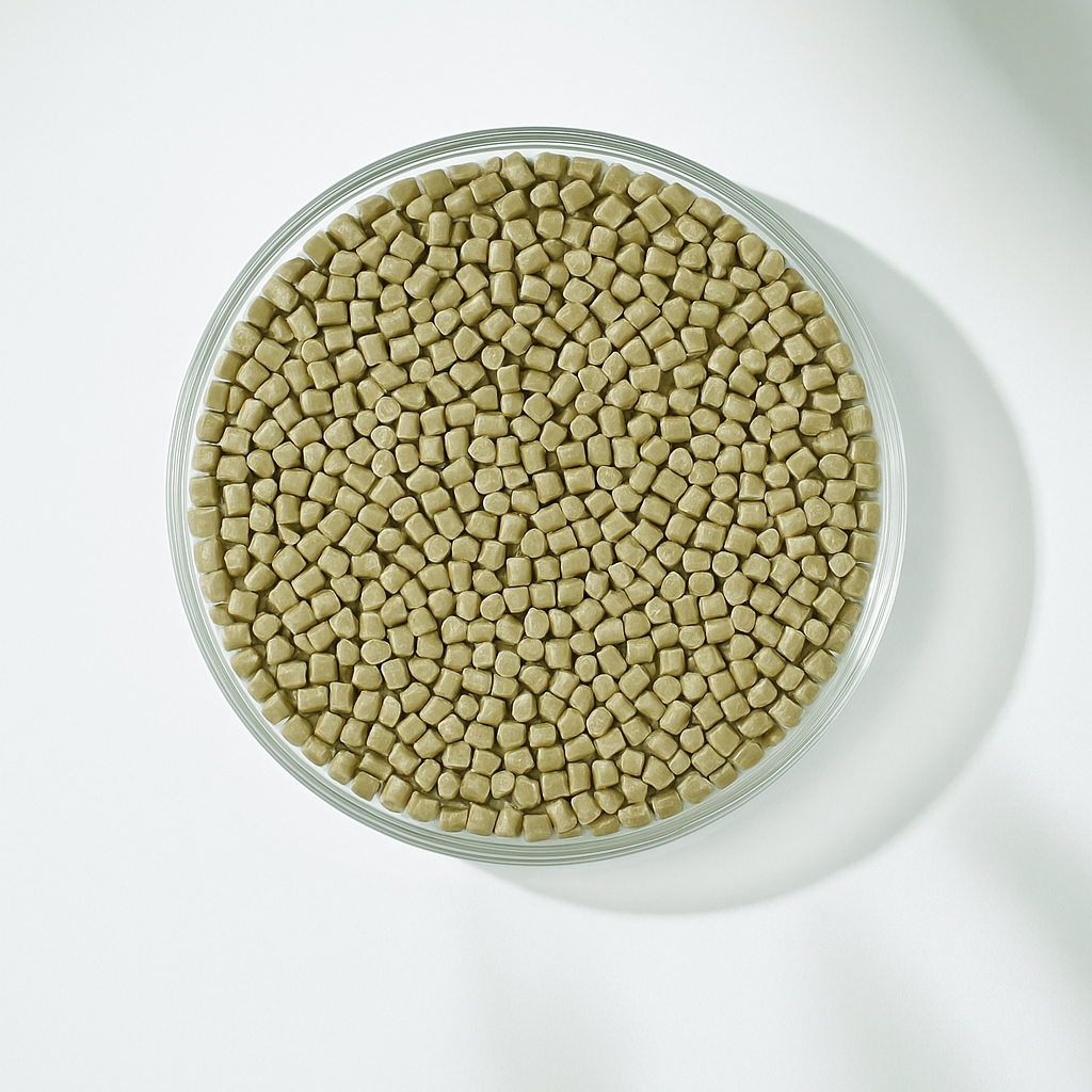 PCR HDPE blend + Up to 50% plant waste​