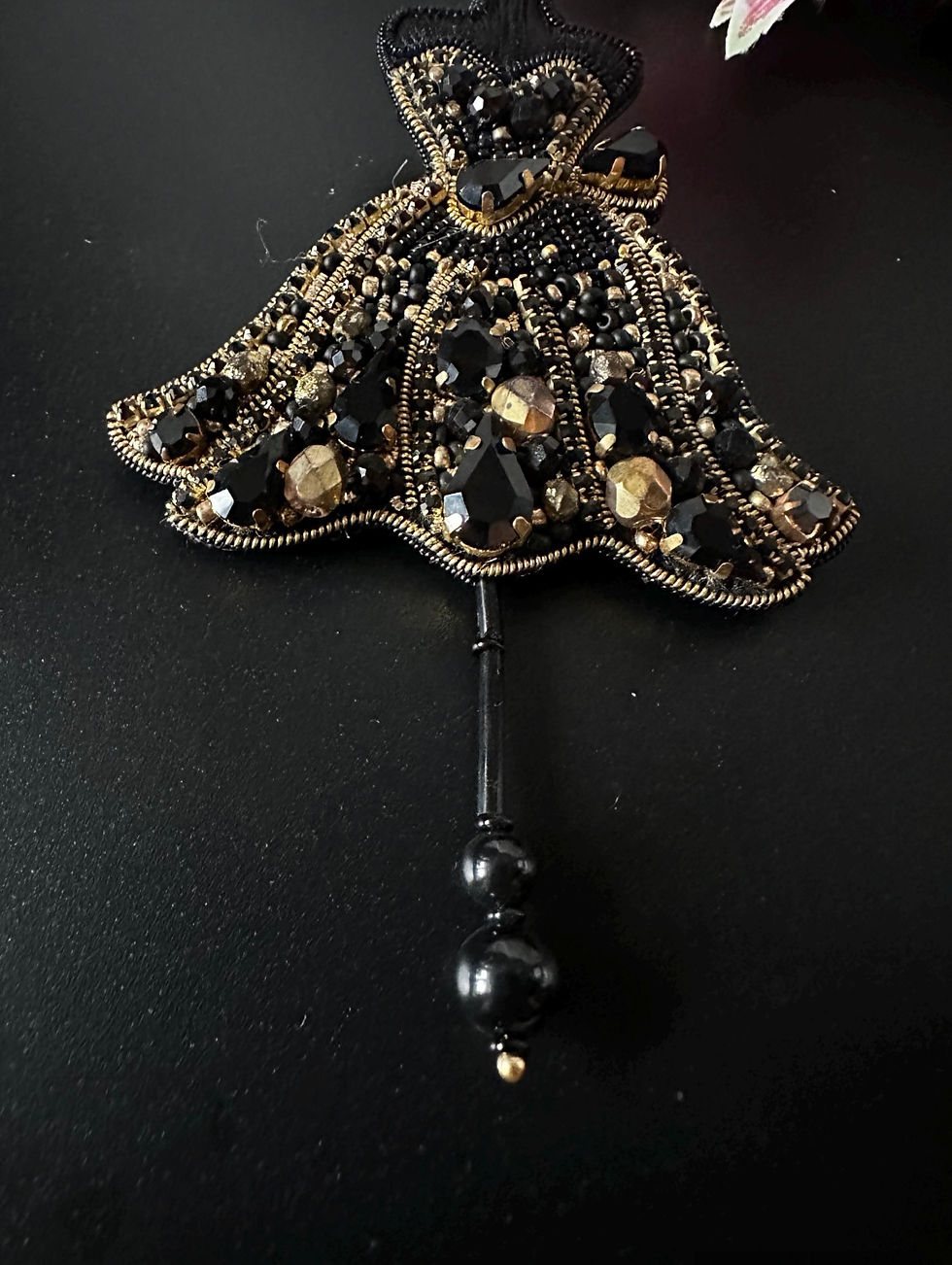 Thumbnail: Midnight Luxe Dress Brooch