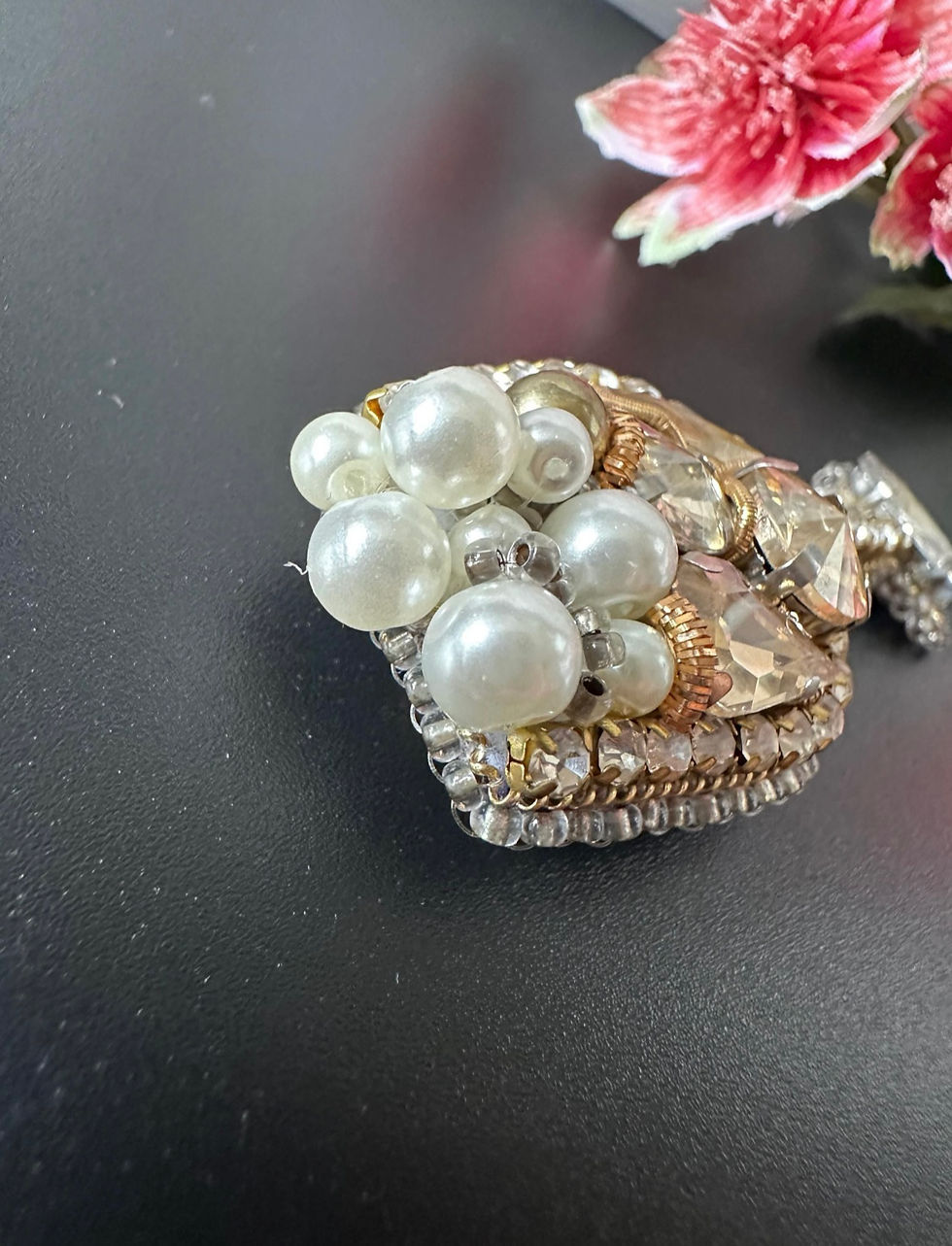 Thumbnail: Champagne Glass Brooch