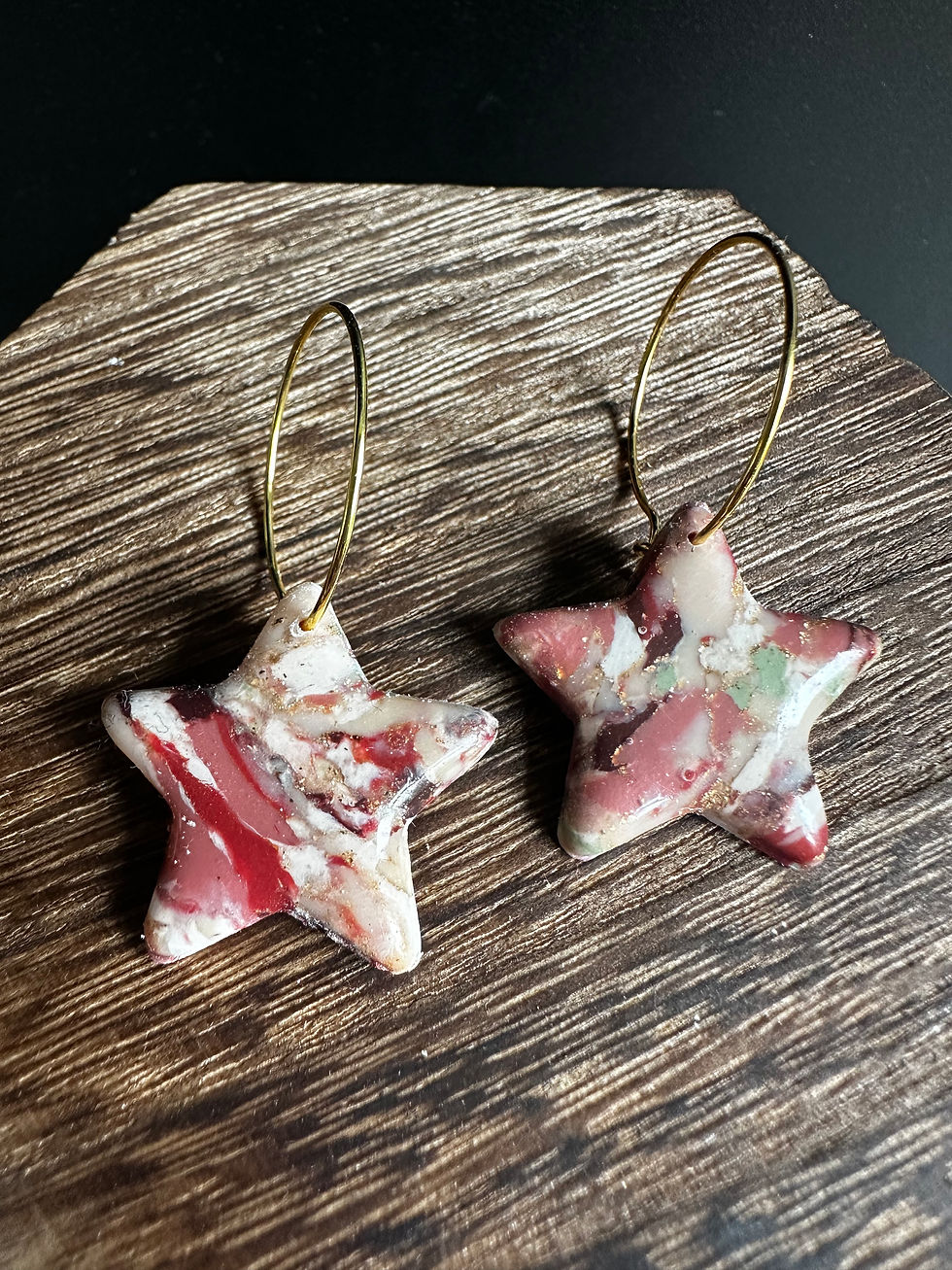Thumbnail: Mosaic Star Hoops