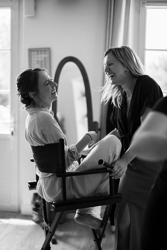 Maquillage mariée réalisé par EBG pour un mariage destination en France