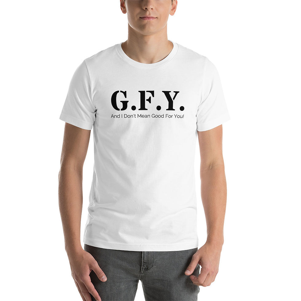 Thumbnail: Short-Sleeve Unisex T-Shirt L/XL- G.F.Y.