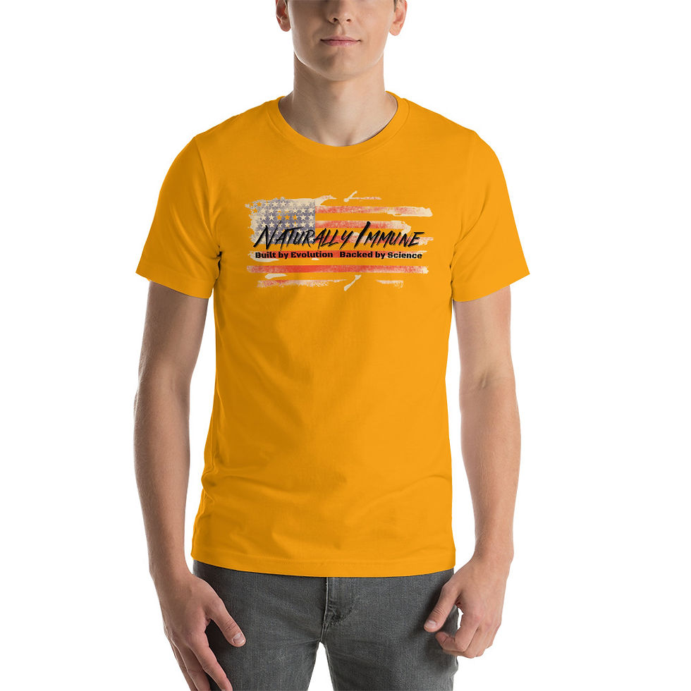 Thumbnail: Short-Sleeve Unisex T-Shirt -L/XL - Patriotic Nuremberg Code 2021 