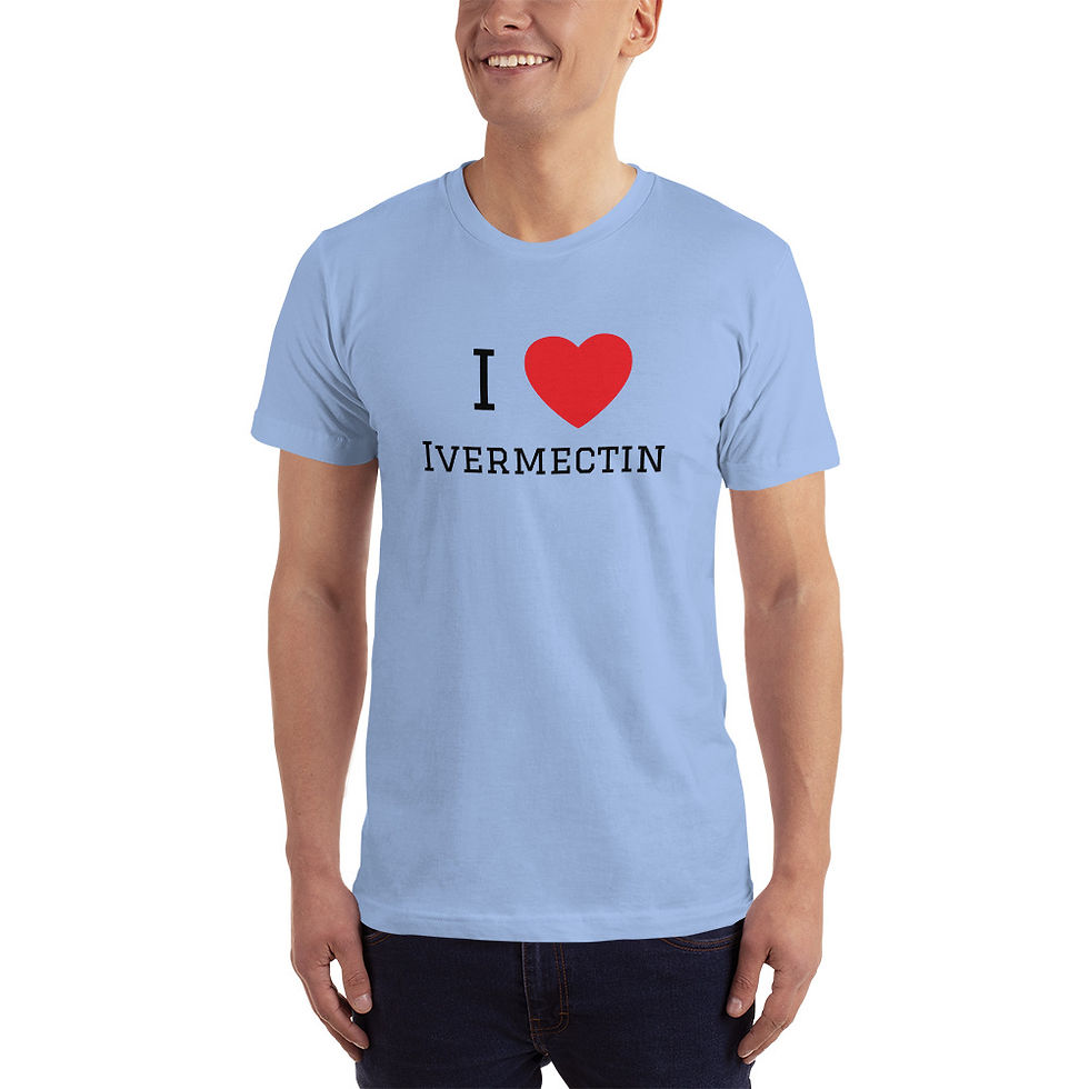 Thumbnail: Unisex JerseyT-Shirt - I Heart Ivermectin