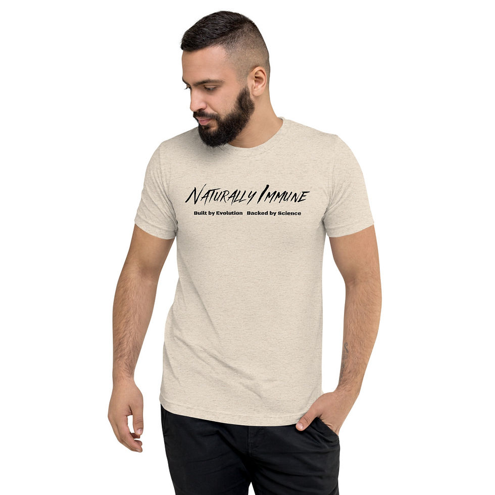 Thumbnail: Unisex Triblend Short sleeve t-shirt - Nuremberg Code 2021 Evolution