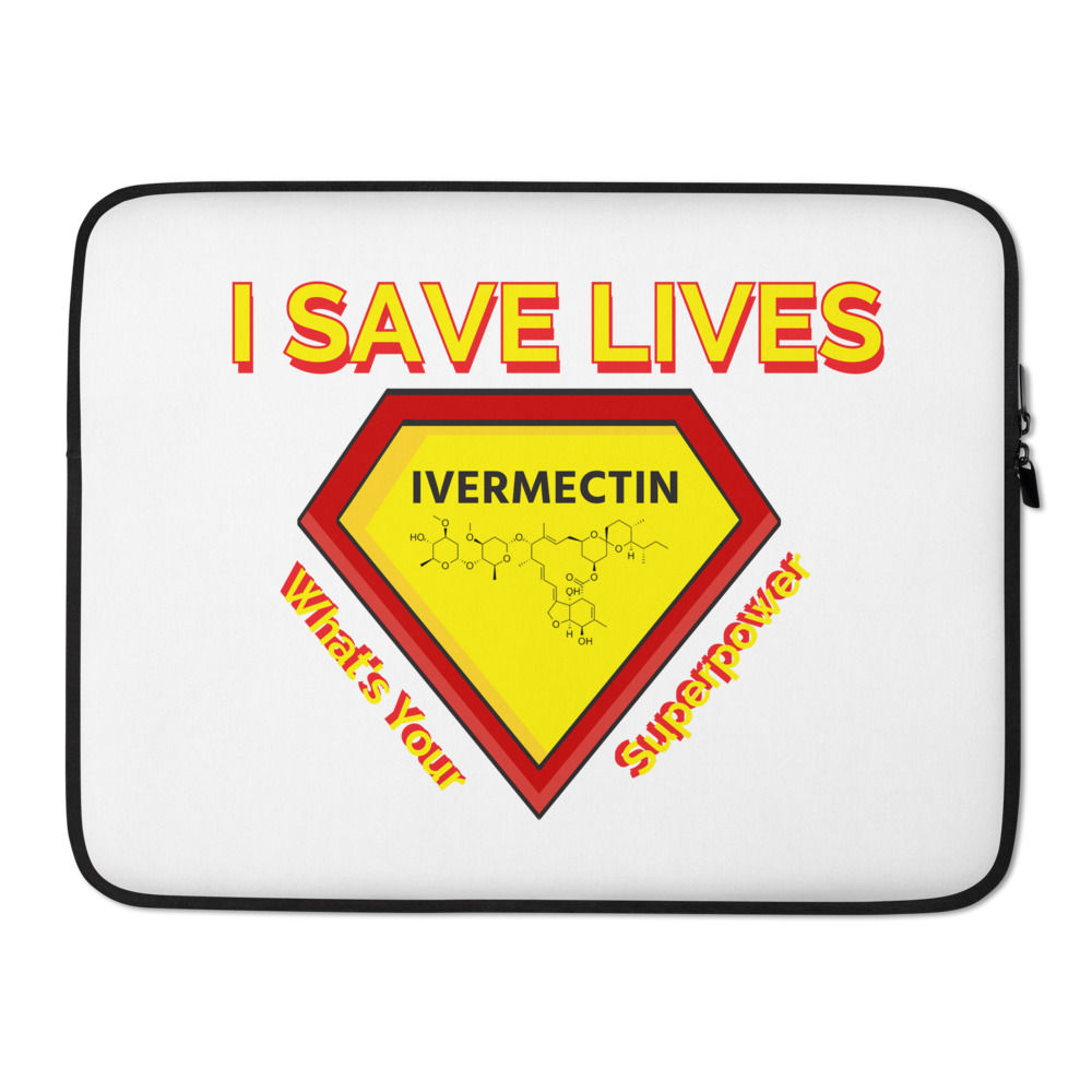 Laptop Sleeve - Ivermectin Superpower
