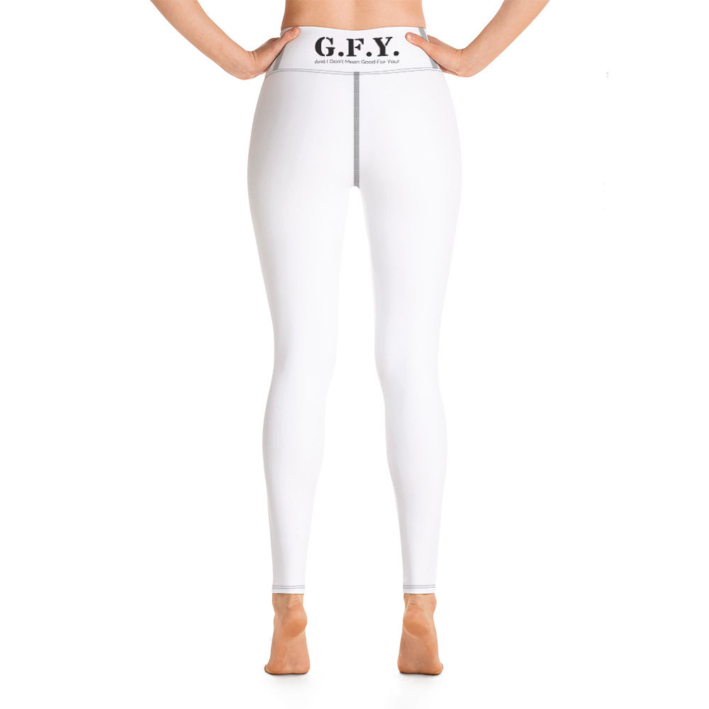 Yoga Leggings - G.F.Y. Back Waistband