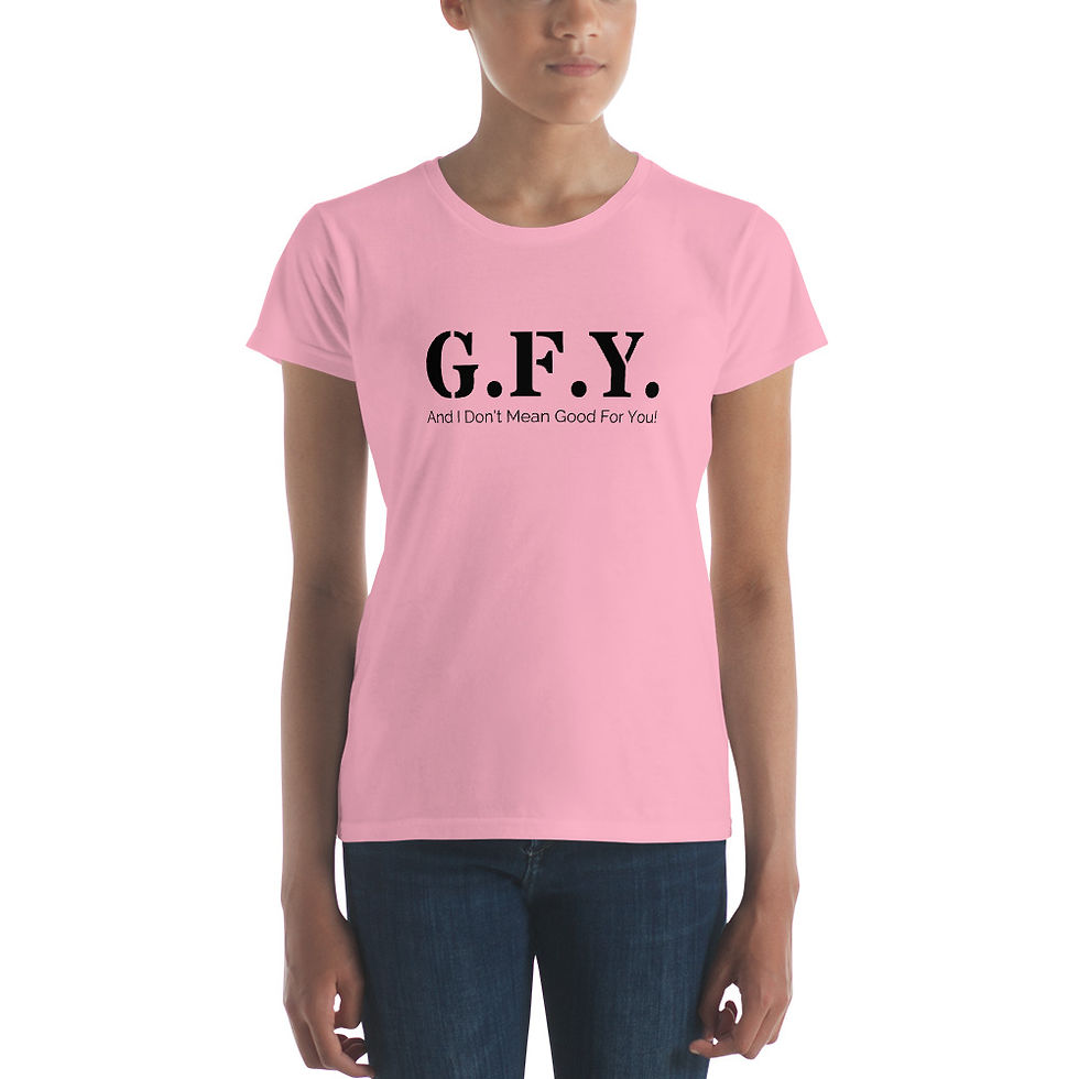 Thumbnail: Women's short sleeve t-shirt - G.F.Y.