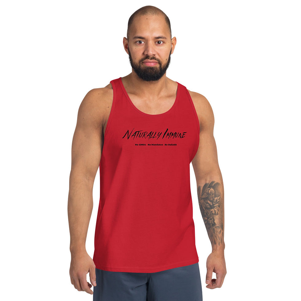 Thumbnail: Unisex Tank Top - Naturally Immune No GMO