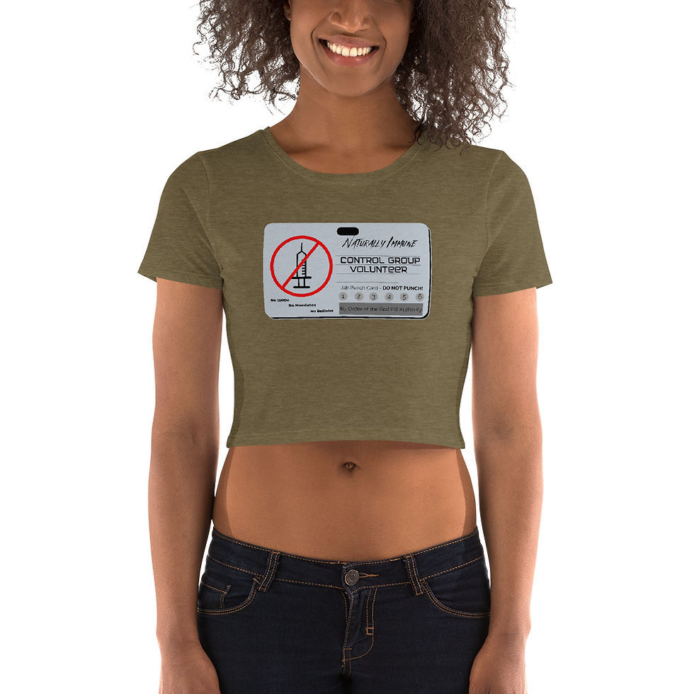Thumbnail: Women’s Crop Tee - Control Group Volunteer