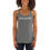 Thumbnail: Women's Racerback Tank - 1005 Human No GMOs white print