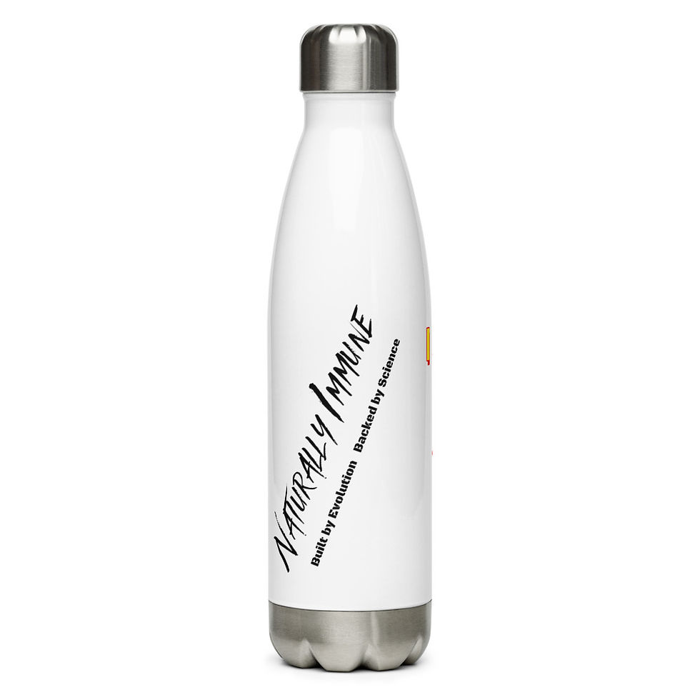 Stainless Steel Water Bottle - Ivermectin Superpower