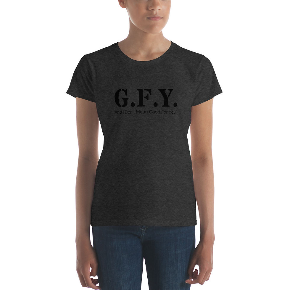 Thumbnail: Women's short sleeve t-shirt - G.F.Y.