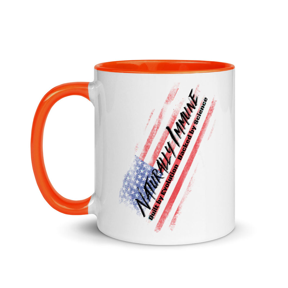 Thumbnail: Mug with Color Inside - Shove It 2 & Flag
