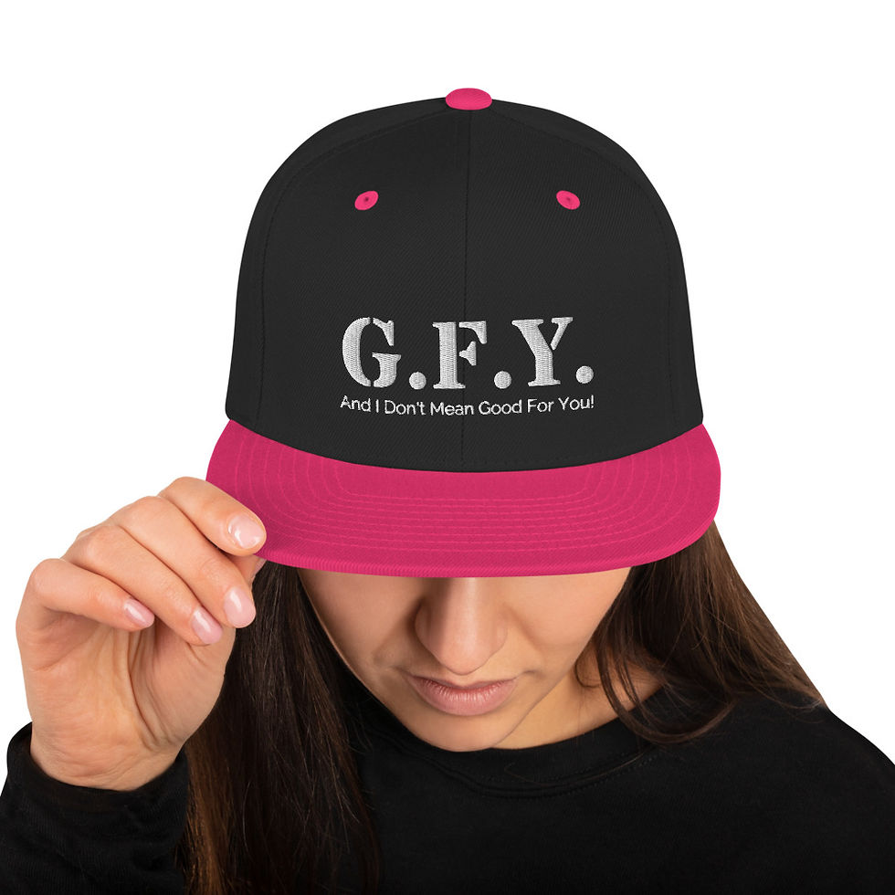 Thumbnail: Snapback Hat - G.F.Y.