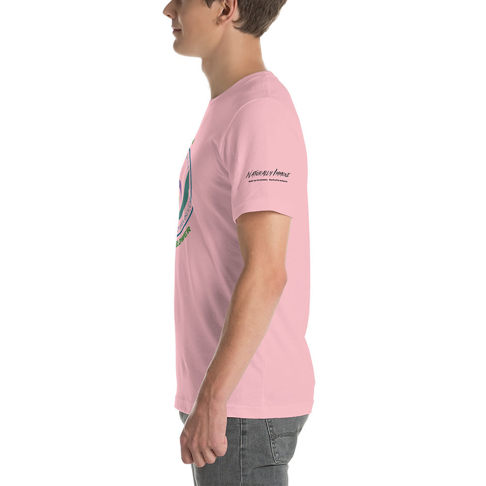 Thumbnail: Short-Sleeve Unisex T-Shirt -L/XL/2XL Wuhan Whistleblower Black Print