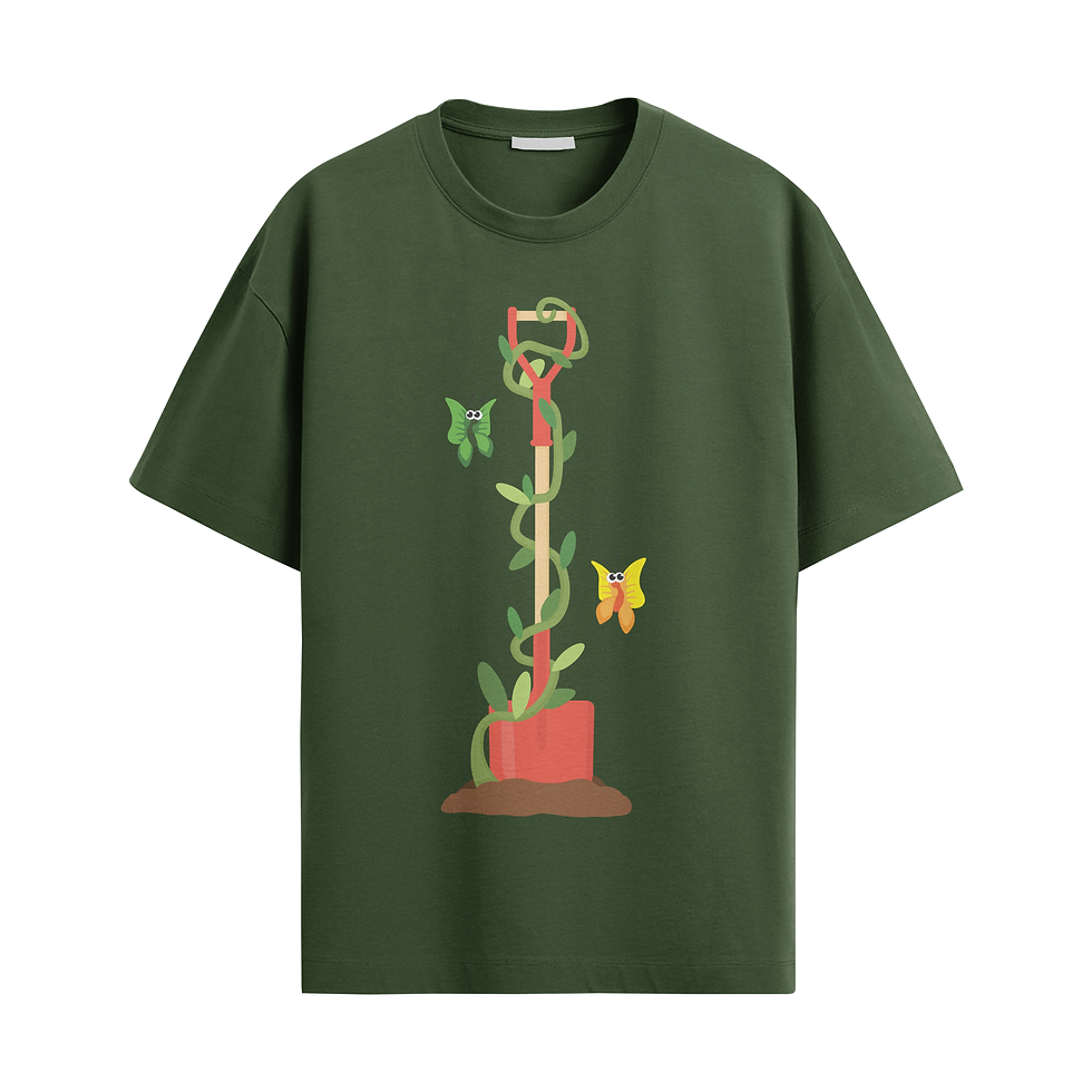 Thumbnail: Spade & Butterflies Comfort Tee