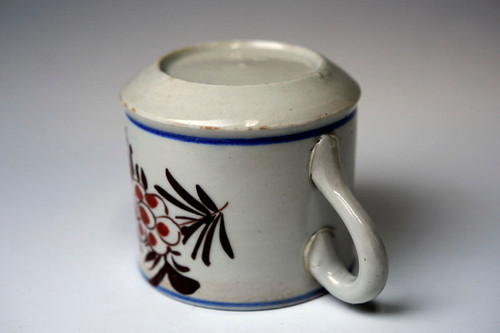 波佐見焼 マグカップ 花模様 江戸時代後期 完品 | 骨董品買取 古美術