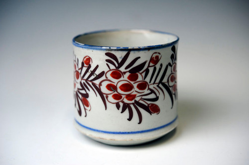 波佐見焼 マグカップ 花模様 江戸時代後期 完品 | 骨董品買取 古美術