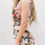 Thumbnail: Dolce & Gabbana Pink Floral Printed Silk Ruched Maxi Dress