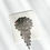 Miniatura: BROCHE CASCATA CRISTAIS