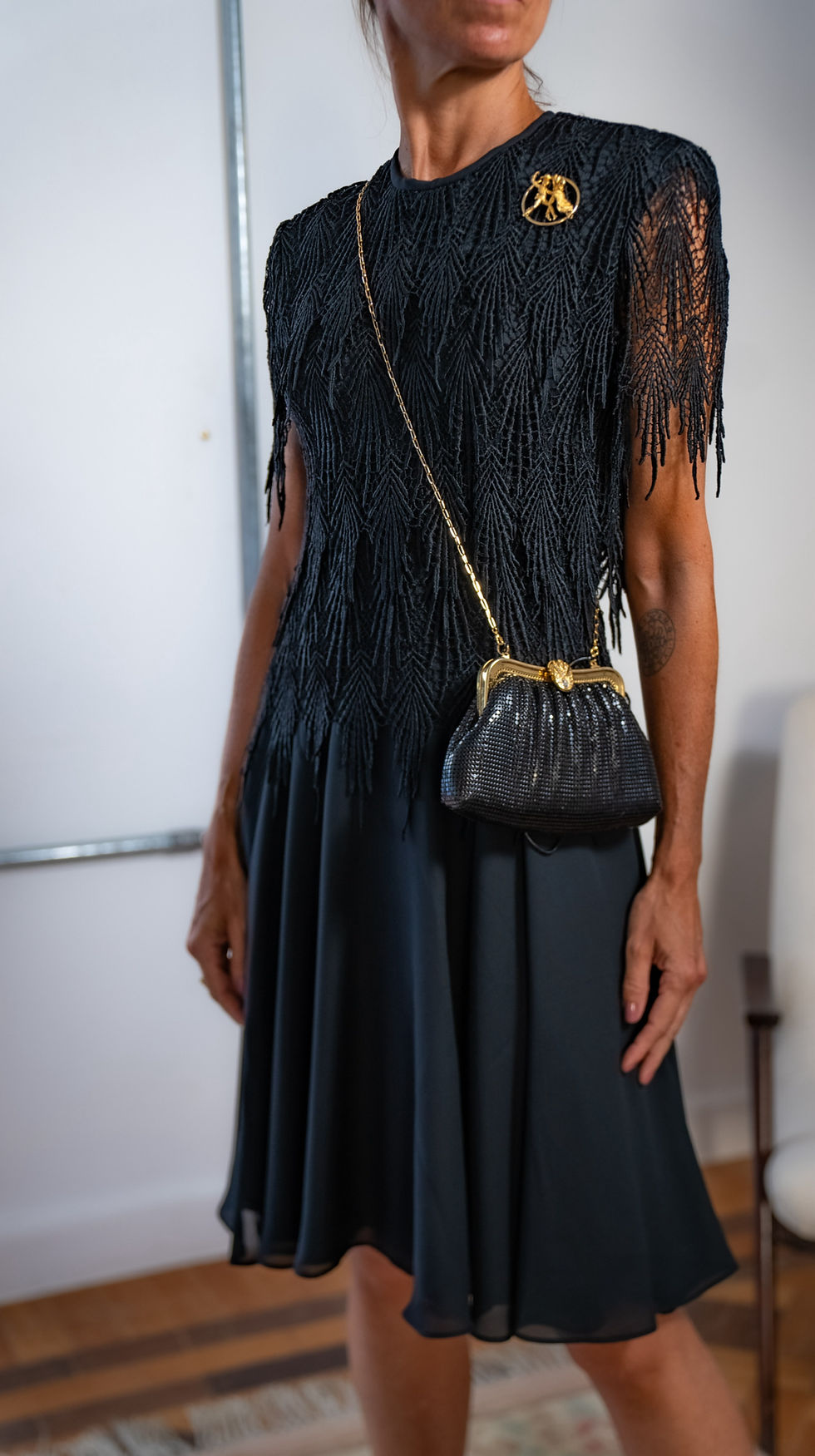 VESTIDO TOP RENDA
