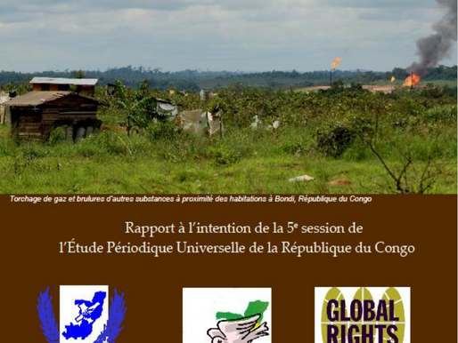 Exploitation du Pétrole et les Droits Humains au Congo Brazzaville.
