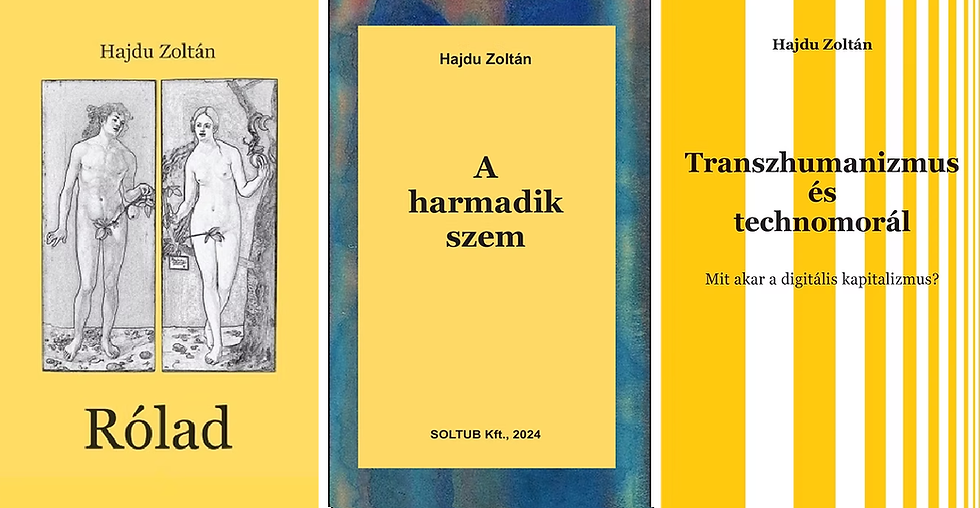 Hajdu Zoltán eddig megjelent könyvei