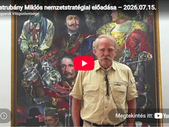 Patrubány Miklós nemzetstratégiai előadása (2026.07.15.) ‒ GENEZIS ősbemutató július 21-én
