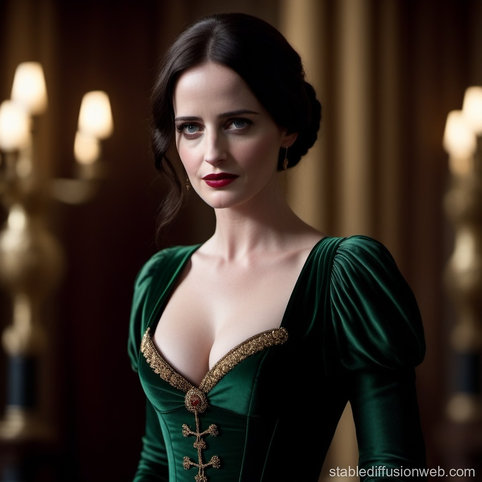 Mesterséges végtagú gyilkos Eva Green (Artificial Limbed Assassin Eva Green ‒ a kép forrása: itt)