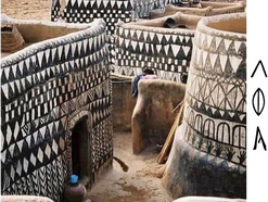 Burkina Faso festett házain lévő jelek olvasata (Varga Géza tanulmánya)